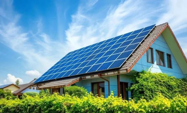 A Sun-Kissed Love in the Solar-Powered Forest Home