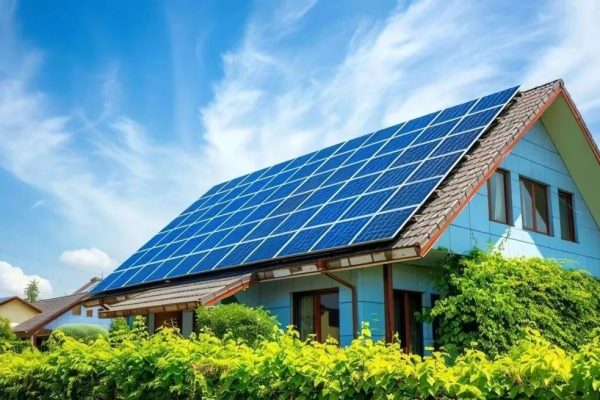 A Sun-Kissed Love in the Solar-Powered Forest Home