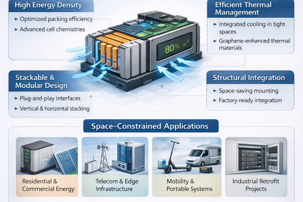 Compact Energy Storage Modules for Space-Constrained Projects: Design Strategies and Applications