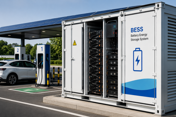 Battery Systems for EV Charging Infrastructure: Enabling Fast, Stable, and Scalable Electric Mobility