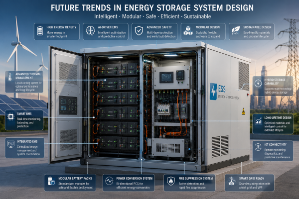 Future Trends in Energy Storage System Design: Building the Next Generation of Intelligent Energy Infrastructure