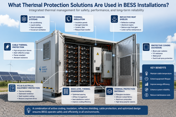 What Thermal Protection Solutions Are Used in BESS Installations?