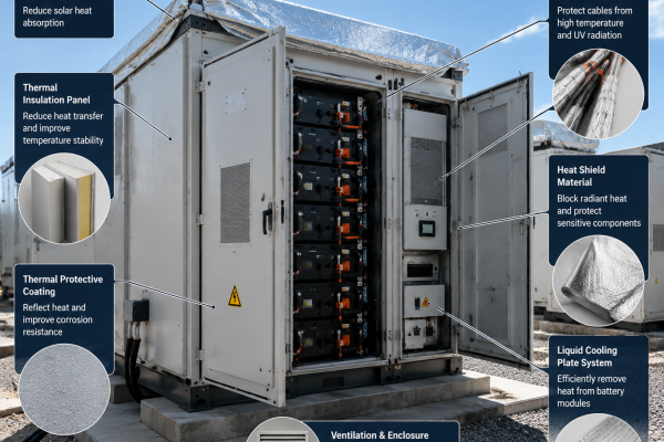 What Is the Best Thermal Protection Method for Outdoor Energy Storage Systems?