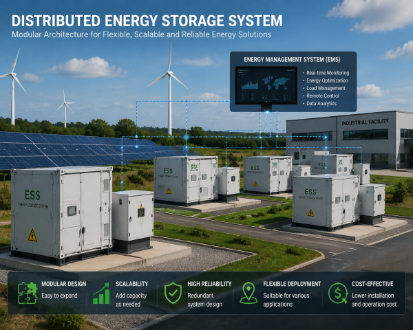 Distributed Energy Storage Systems and Modular Architecture Trends