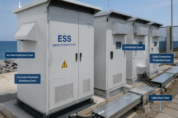 Protective Covers for Coastal ESS Installations