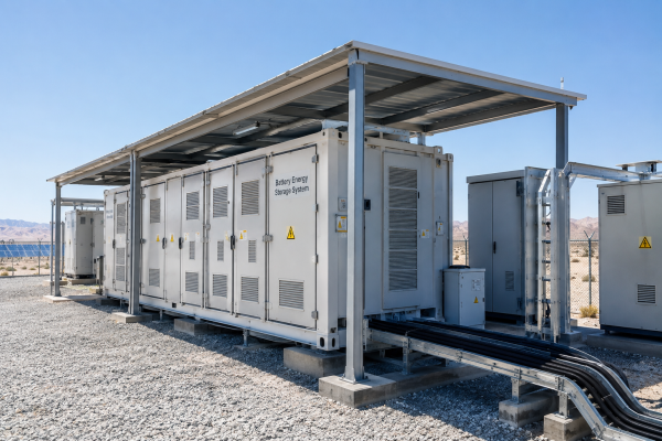 Outdoor Equipment Covers for Dusty Energy Storage Sites