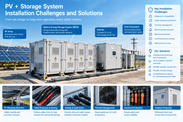 PV + Storage System Installation Challenges and Solutions